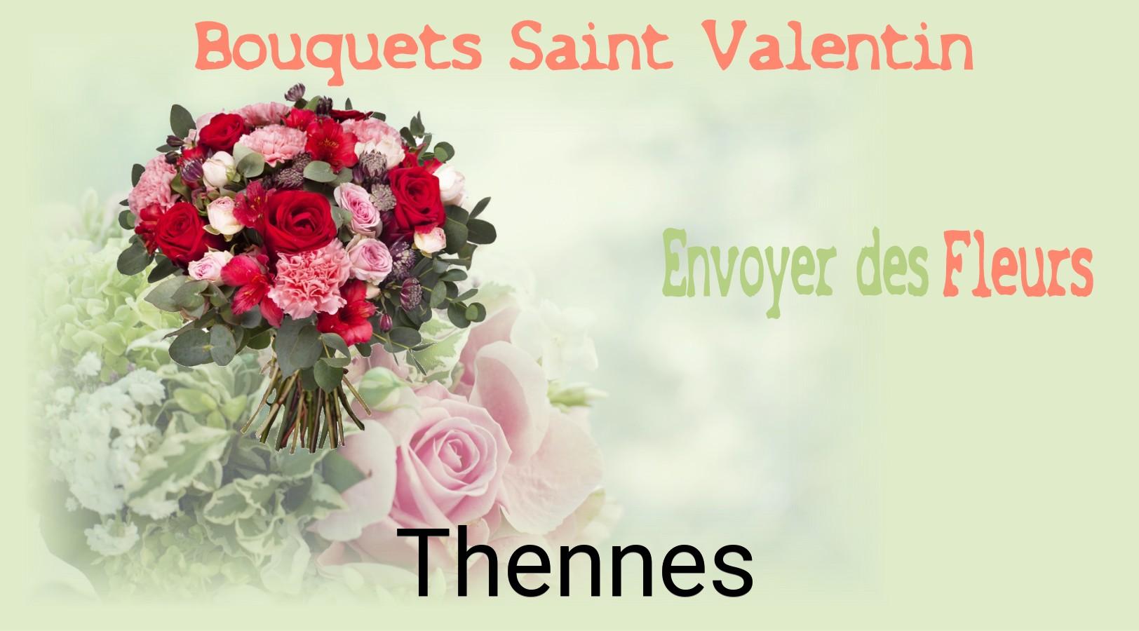 Roses de Saint-Valentin livrées à Thennes